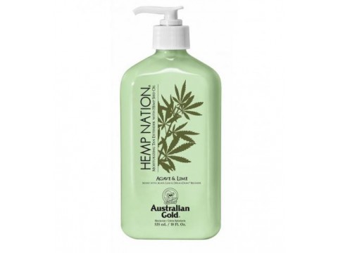 AUSTRALIAN GOLD Hemp Nation Agave & Lime kasdienis kūno kremas, 535ml